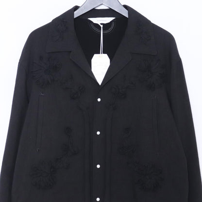 SASQUATCHFABRIX. 25SS WESTERN FLOWERS Jacket Black Size L