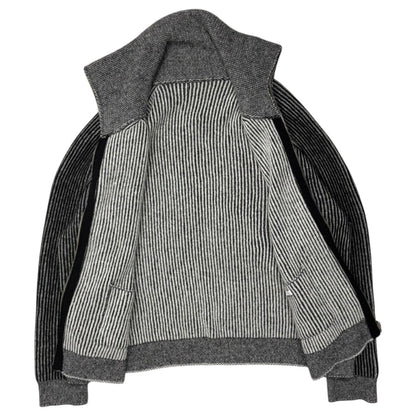 Name. 25AW Reversible Wool Drivers Knit Black/Gray Size 2