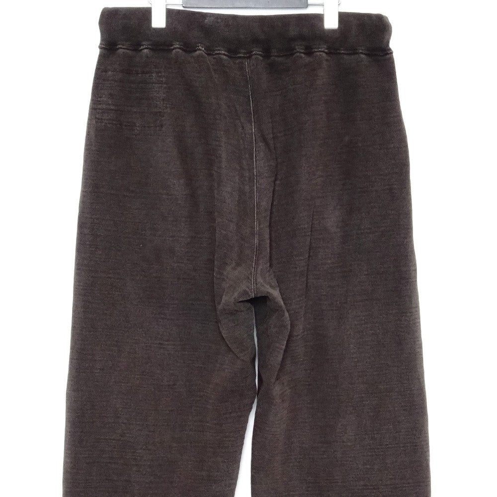KLASICA 25AW Fly Front Easy Sweat Pants Dark Olive Size 3