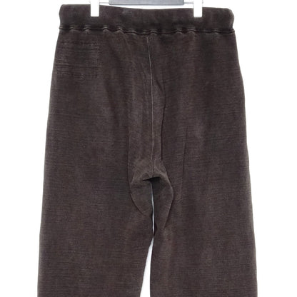 KLASICA 25AW Fly Front Easy Sweat Pants Dark Olive Size 3