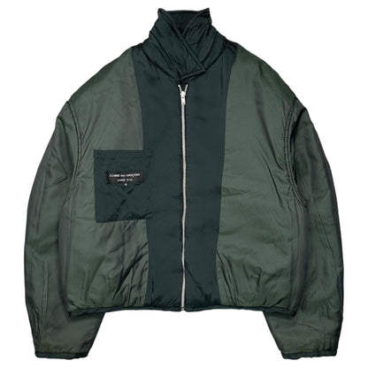 CDG Homme Plus 90AW Reversible Padded Dark Green Jacket Size M