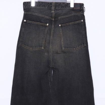 DAISUKE TANABE 25AW Coffee Black Wide Jeans Black Size 30