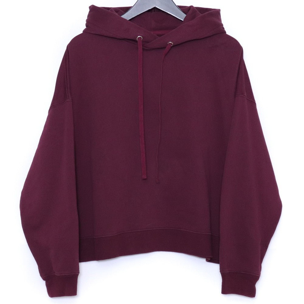 MAISON MARGIELA AIDS Foodie Sweat Hoodie Burgundy Size XS