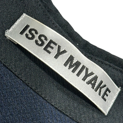 ISSEY MIYAKE Two-Tone Fly-Front Wide Shirt Multi Size 2