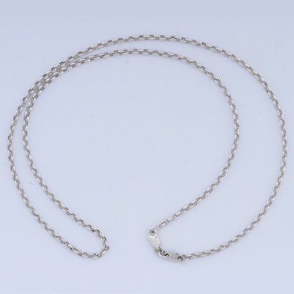 CHROME HEARTS NECK CHAIN Silver Roll Chain Necklace