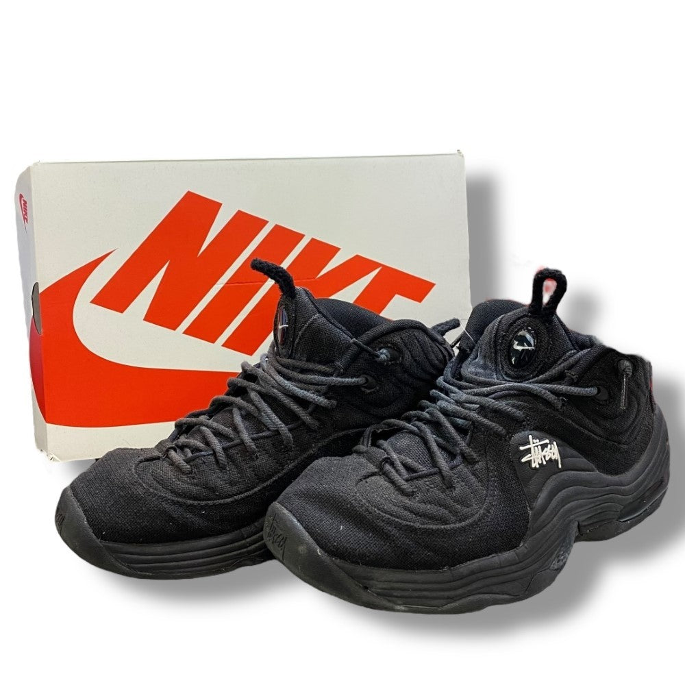 Stussy Nike Air Penny 2 SP Black Sneakers Size 27.5cm