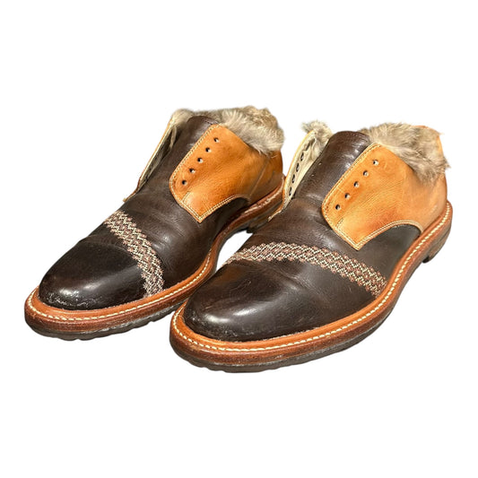 NUMBER (N)INE 02AW NOWHERE MAN Rabbit Fur Shoes Size 25cm