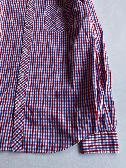 Swagger Multi Cotton Check Shirt Size L