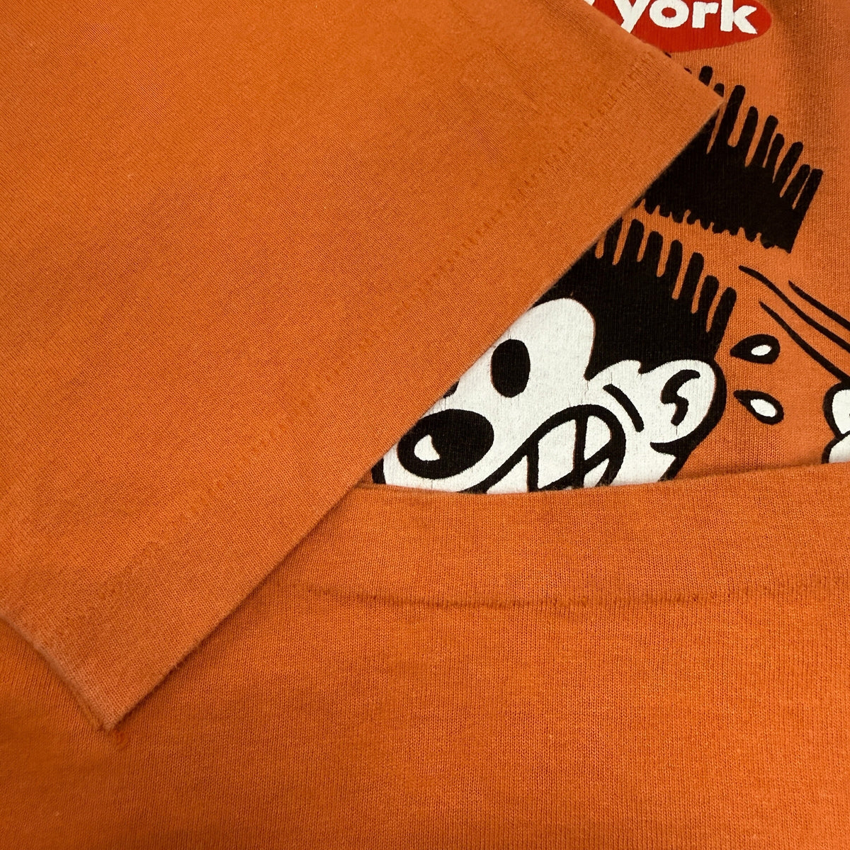 NERVOUS RECORDS 90s For DJ's Only T-Shirt Orange Size XL