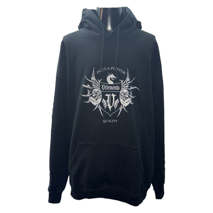 Vetements Hoodie Black Size M