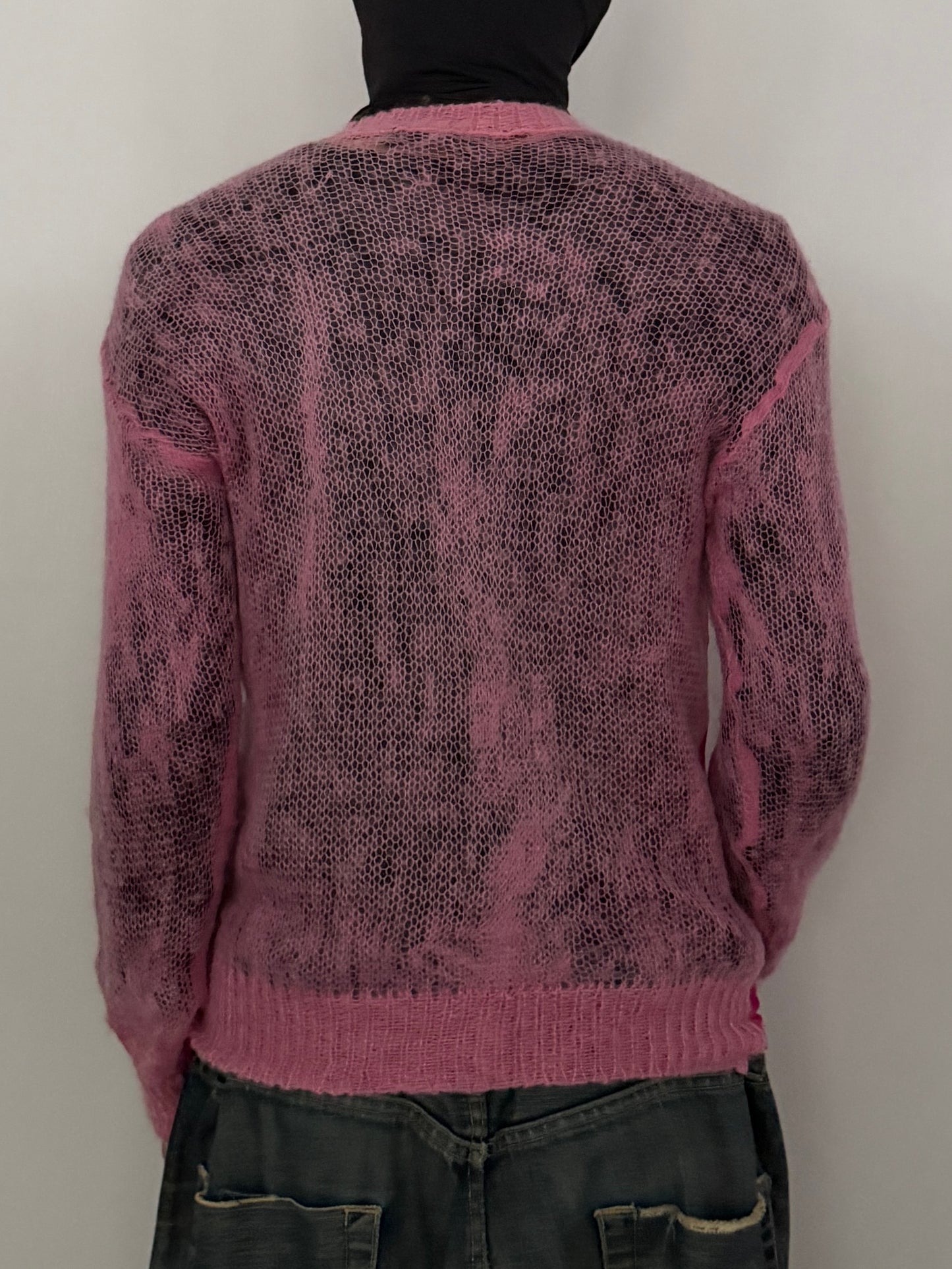 Comme des Garcons tricot Mixed Material Sleeve Shirt Size S