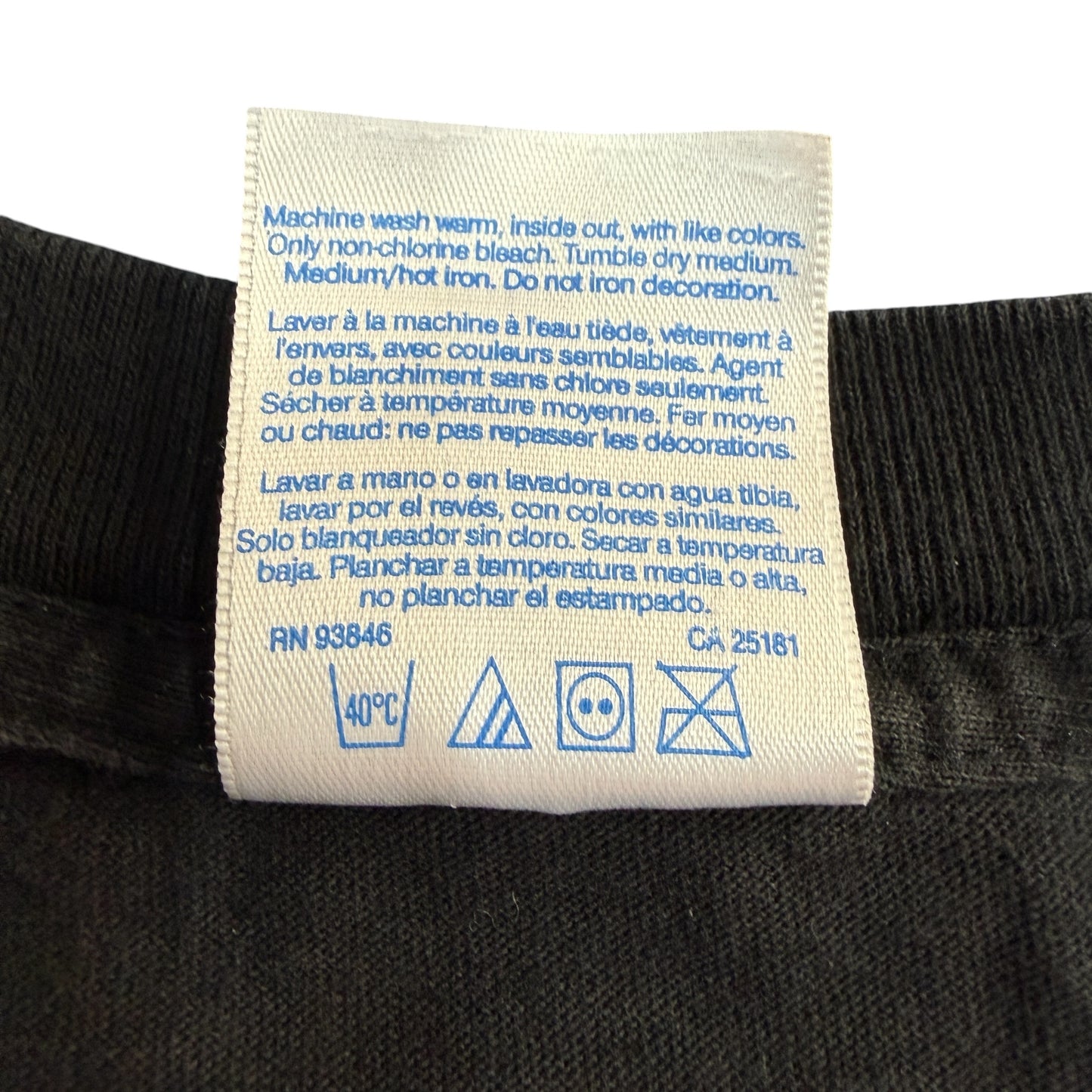 ANDY WARHOL 90s ICA "3 Decades of Vintage T-Shirt Size L
