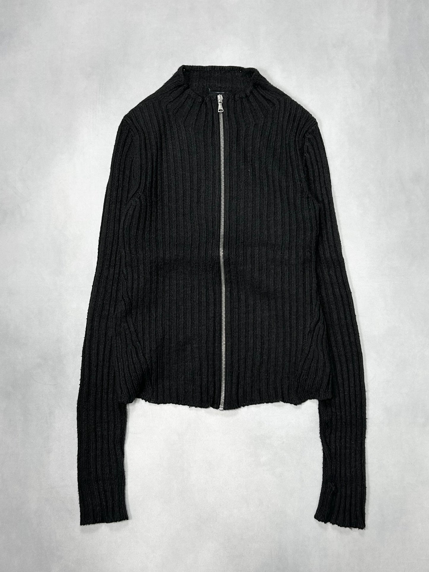Dolce & Gabbana tight cropped black Knit F/W2011 Size S