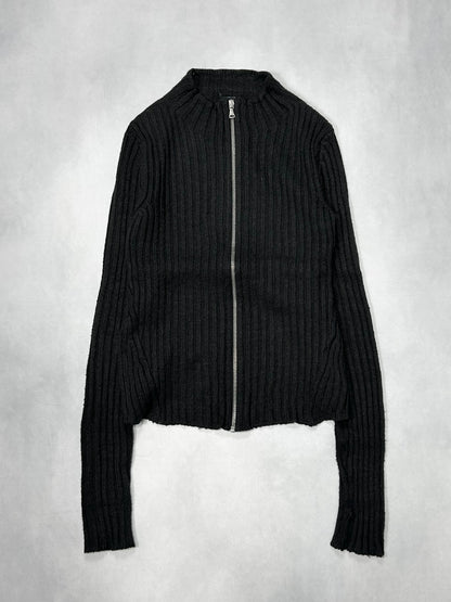 Dolce & Gabbana tight cropped black Knit F/W2011 Size S