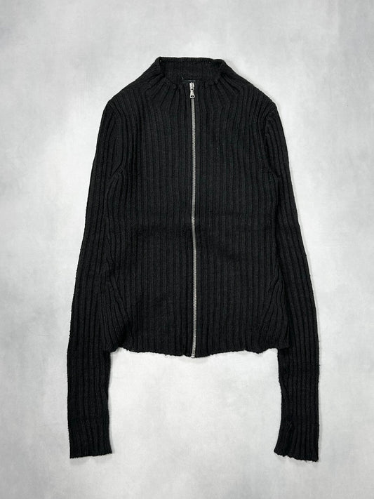 Dolce & Gabbana tight cropped black Knit F/W2011 Size S
