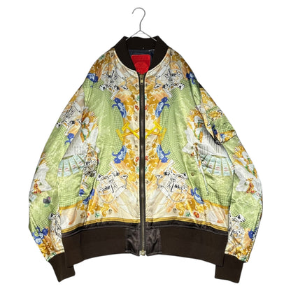 phenomenon Bubble Scarf Bomber Jacket Multi Size XXL