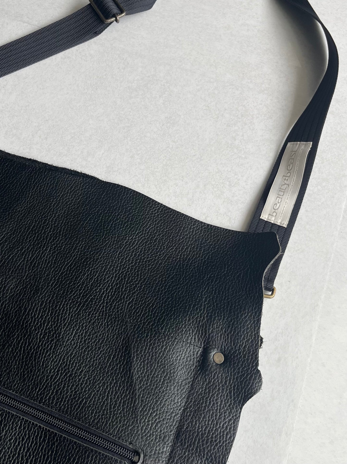 Beauty Beast Black Skull Bag