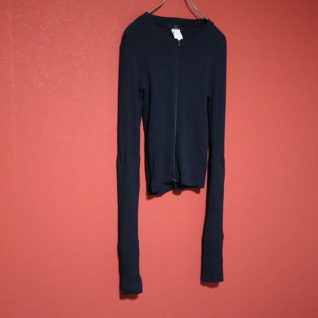 Yohji Yamamoto Super Long Sleeve Layered Double Zip Size 3