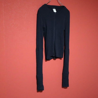 Yohji Yamamoto Super Long Sleeve Layered Double Zip Size 3