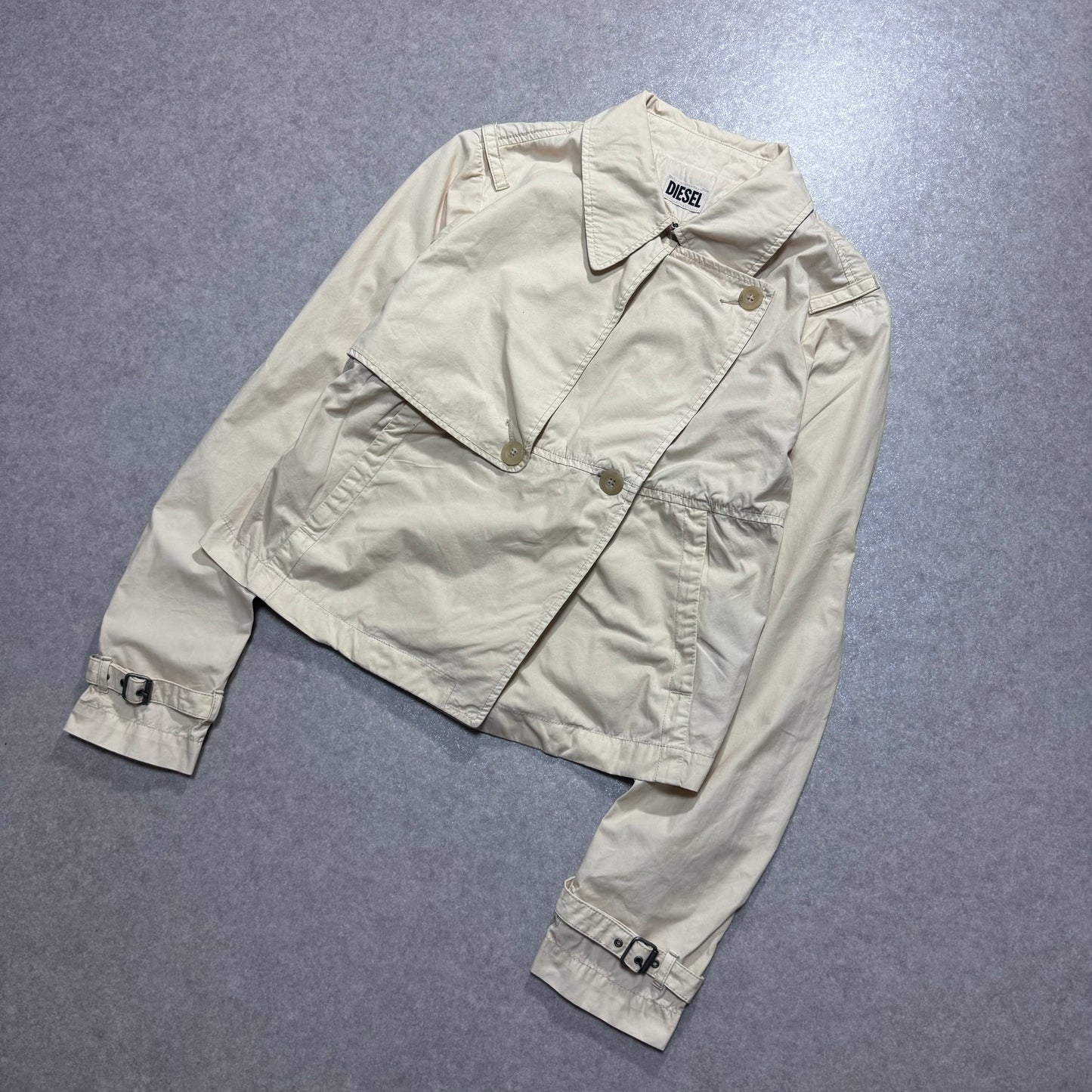 Diesel 90s Beige Long Sleeve Shirt Size XS