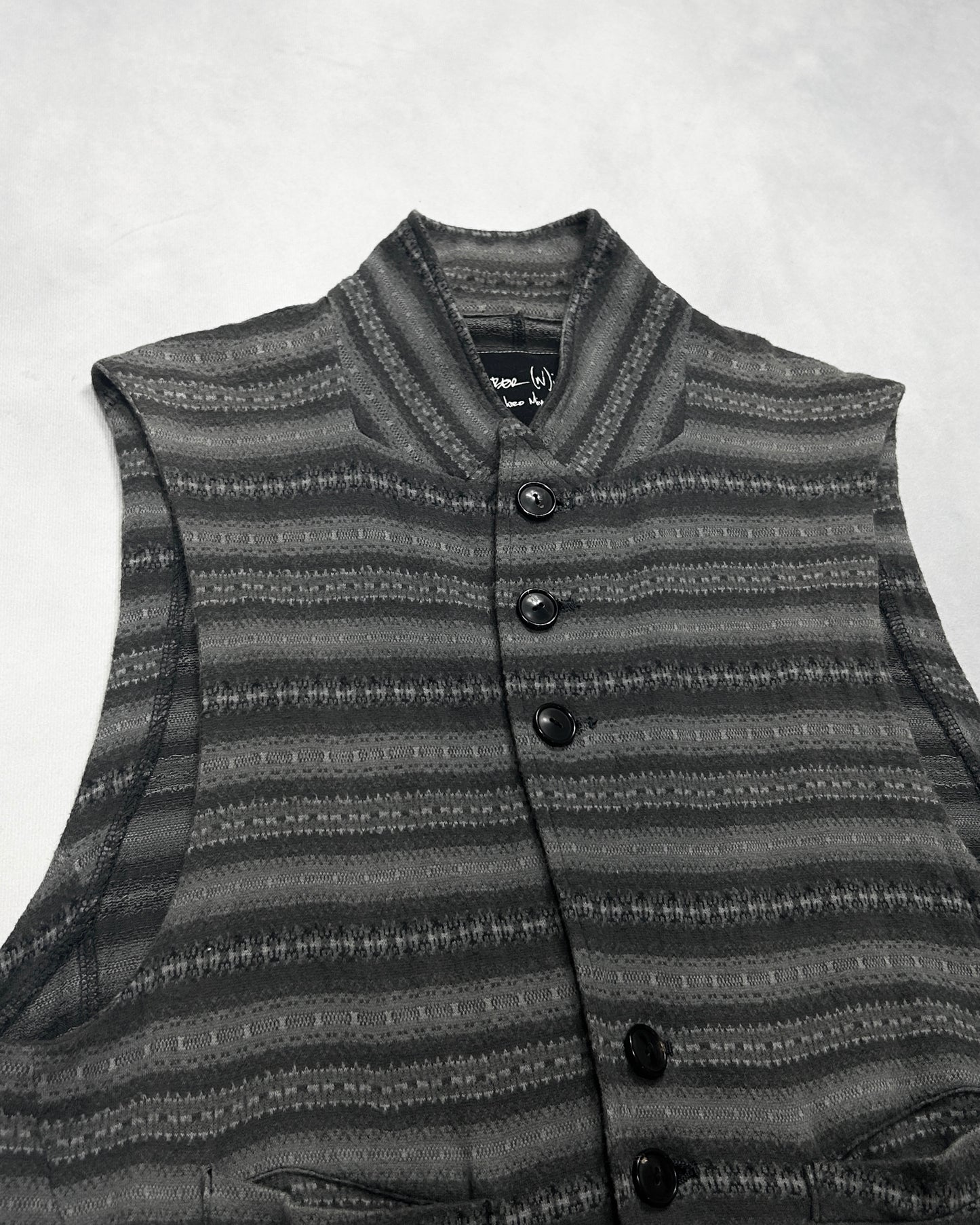Number (N)ine Fair Isle Jacquard Vest (SS08) Size 3
