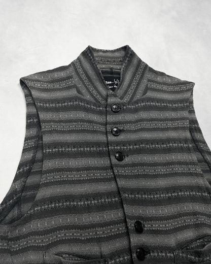 Number (N)ine Fair Isle Jacquard Vest (SS08) Size 3
