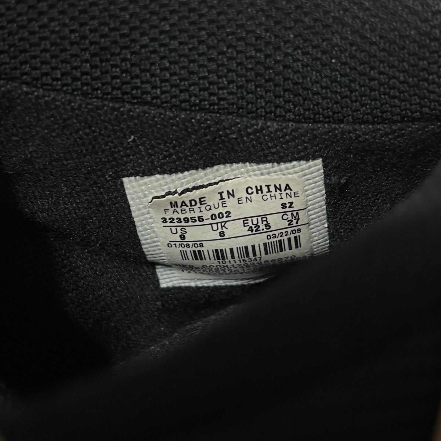Nike FC St. Pauli Dunk High Reflector Sneakers Black Size 9