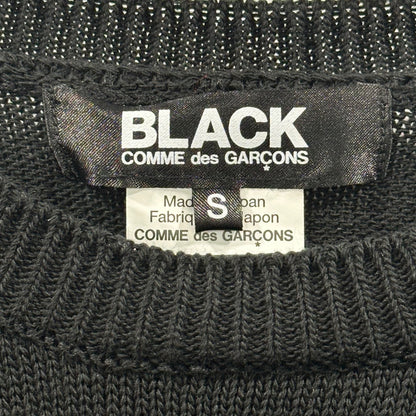 BLACK COMME des GARCONS 23SS Cutting Acrylic Knit Size S