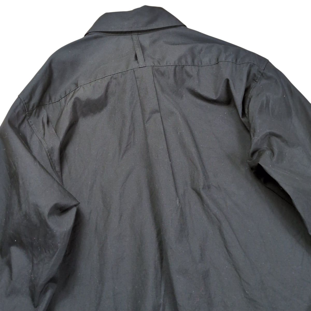 S'YTE Black Cotton Broad Regular Collar Long Sleeve Shirt Size 4