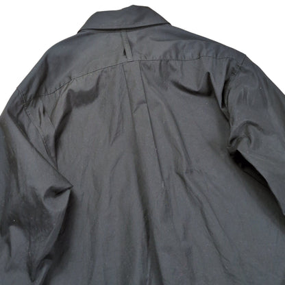 S'YTE Black Cotton Broad Regular Collar Long Sleeve Shirt Size 4