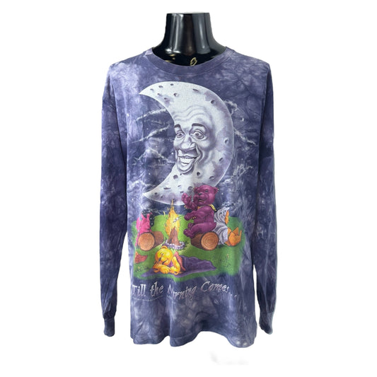 GRATEFUL DEAD 1995 Till the Morning Comes Tie-Dye Long Sleeve Size L