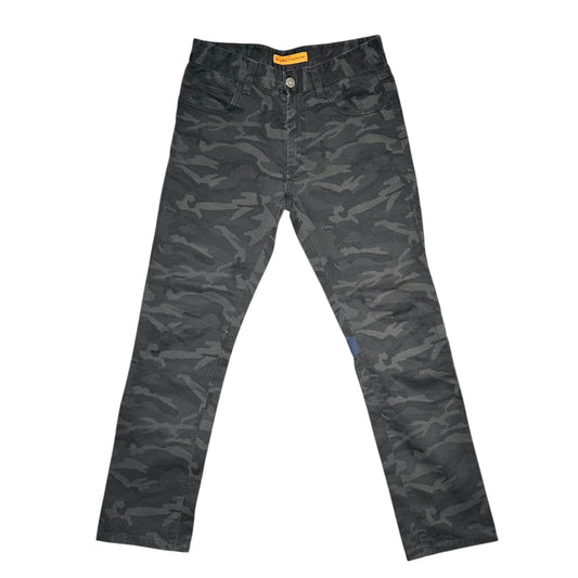 RAF SIMONS 14AW "STERLING RUBY" Camo Skinny Multi Ring Size 44