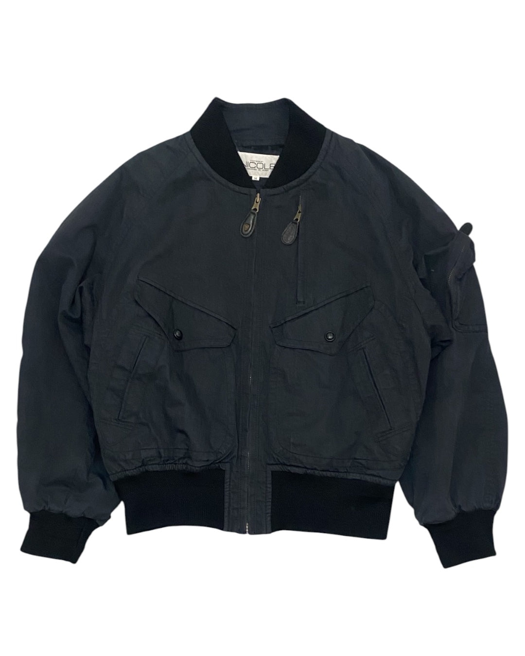 NICOLE MA-1 Jacket Black