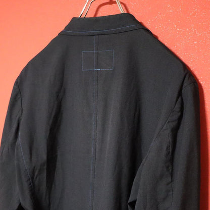 Comme des Garcons HOMME DEUX 13SS Blue Stitch Jacket Size XS