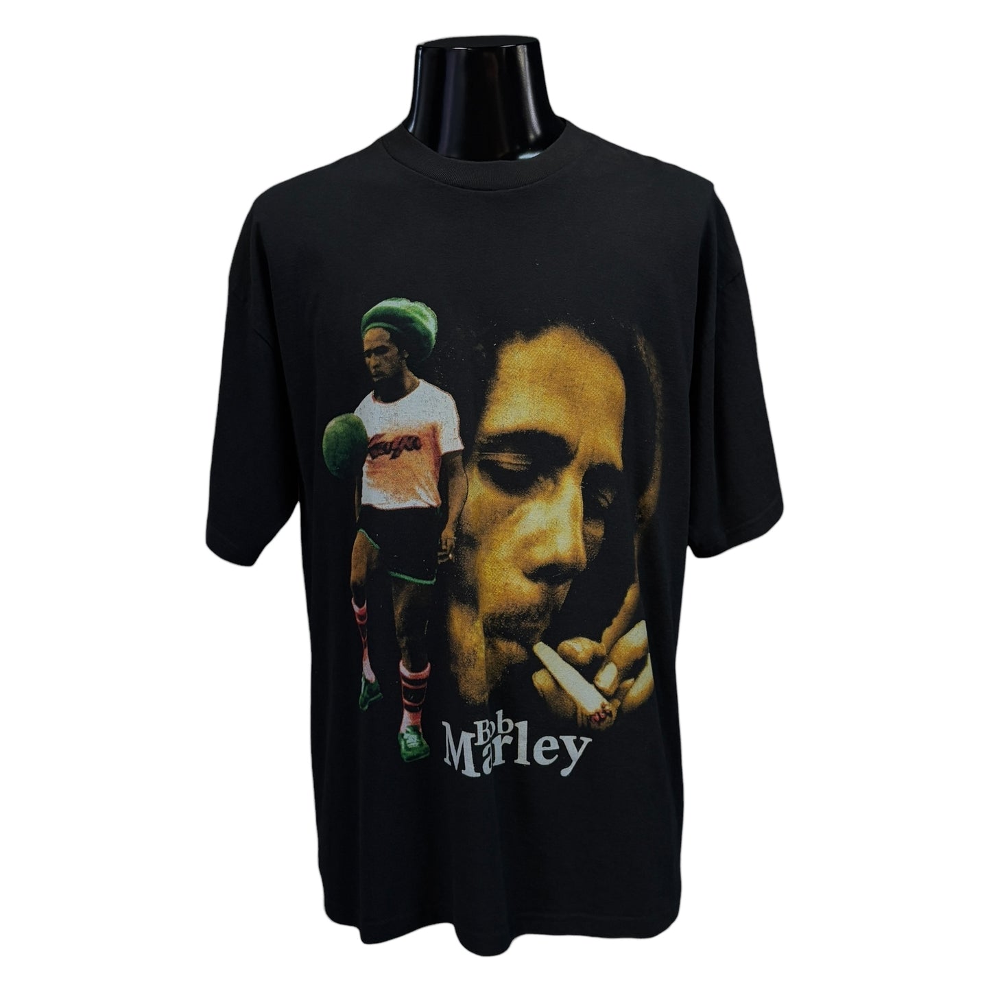 Bob Marley FOOTBALL T-Shirt Size XL