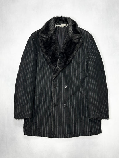GAULTIER HOMME object Fur Collar Tailored Jacket Size L