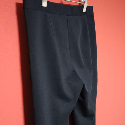 Jil Sander Black Slim Fit Stretch Pants Made in Size 38
