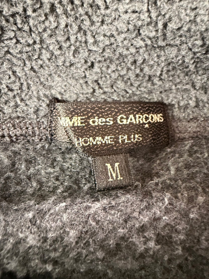 COMME des GARÇONS HOMME PLUS AW05 Curved Jacket Gray Size M