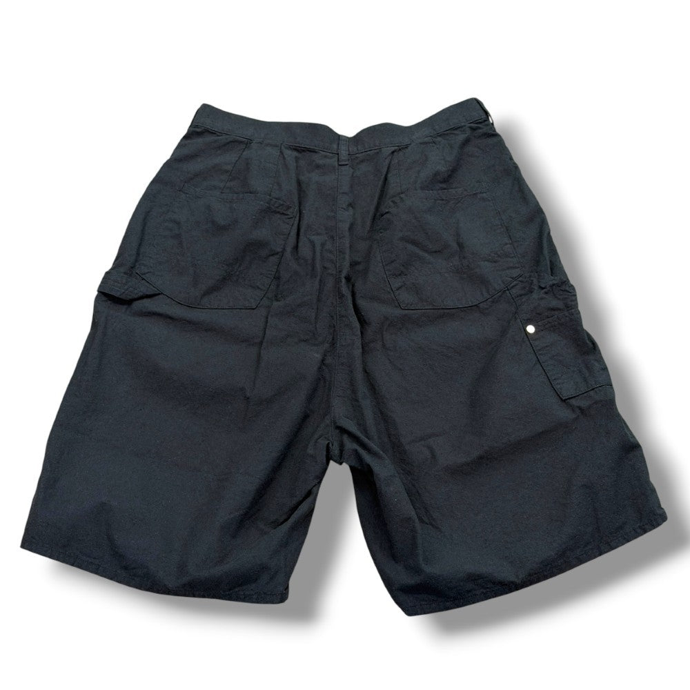 ANCELLM C/S Painter Shorts Black Size 2