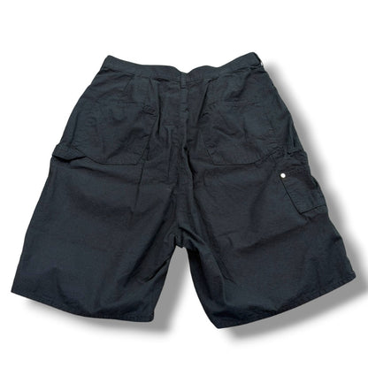 ANCELLM C/S Painter Shorts Black Size 2