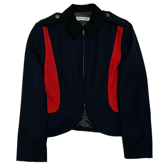 EMPORIO ARMANI 1990s Wool Cropped Jacket Size 40