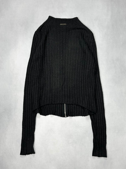 Dolce & Gabbana tight cropped black Knit F/W2011 Size S