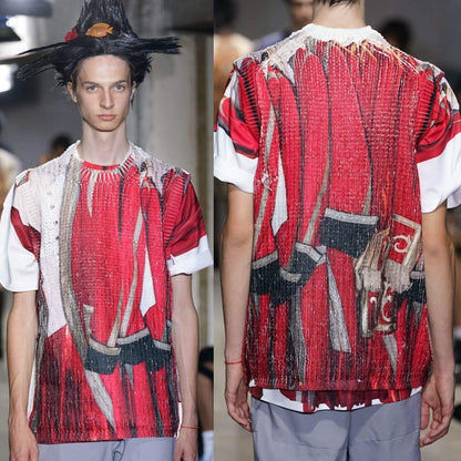 Comme des Garcons HOMME PLUS 24SS Trompe L'oeil Size M