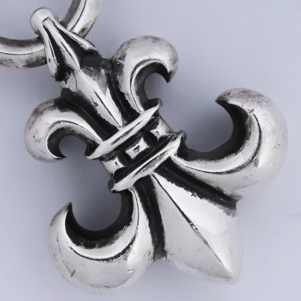 Chrome Hearts BS Fleu Silver Pendant Size F