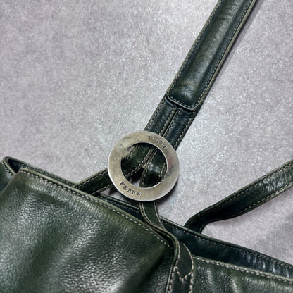 Gianfranco Ferre Green Bag