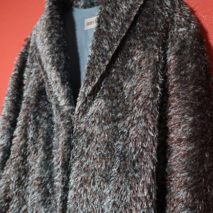 ISSEY MIYAKE 98AW Archive Shaggy Long Coat Size L