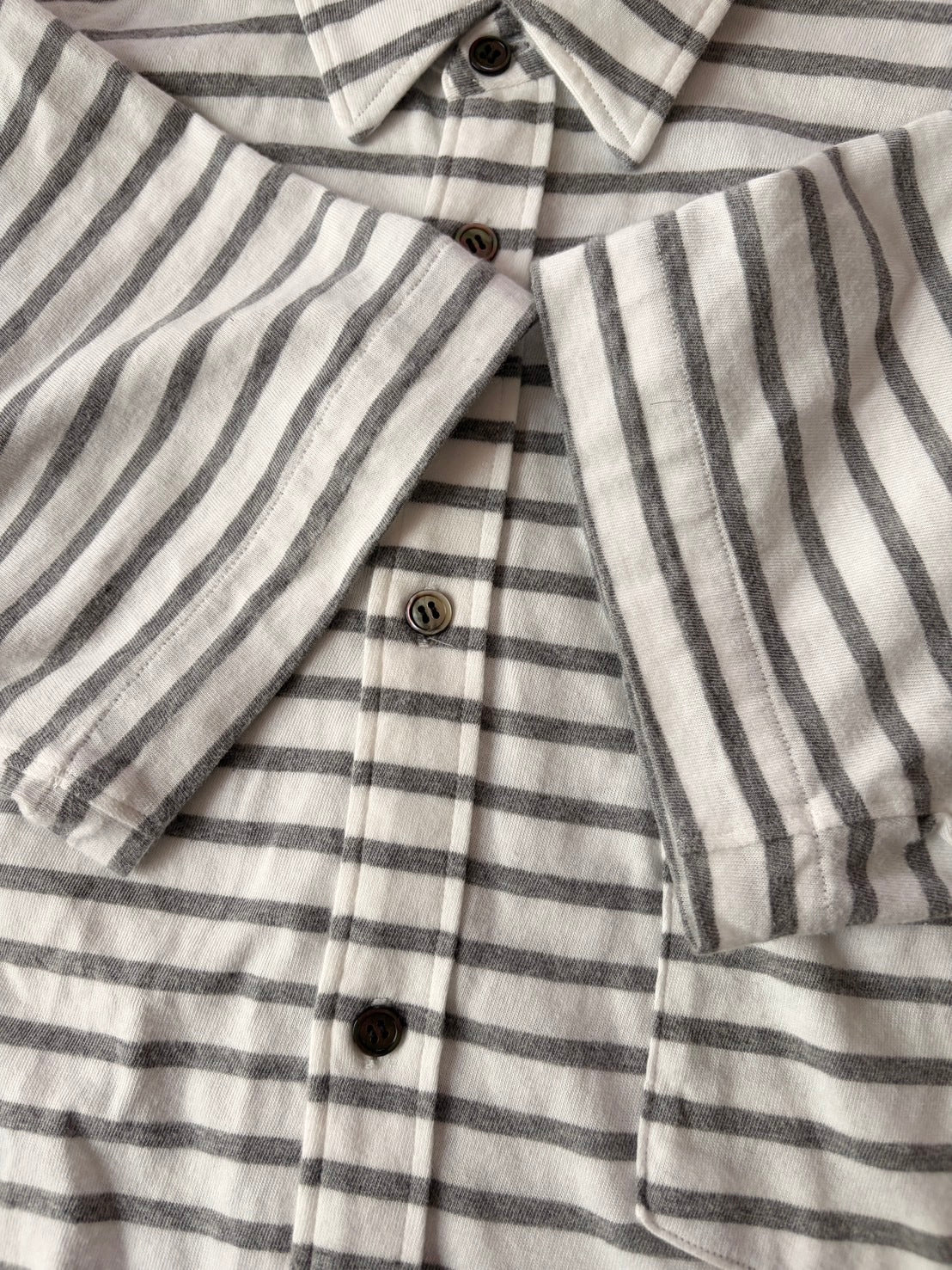 COMME des GARCONS HOMME DEUX SS17 Border S/S Shirt Size M