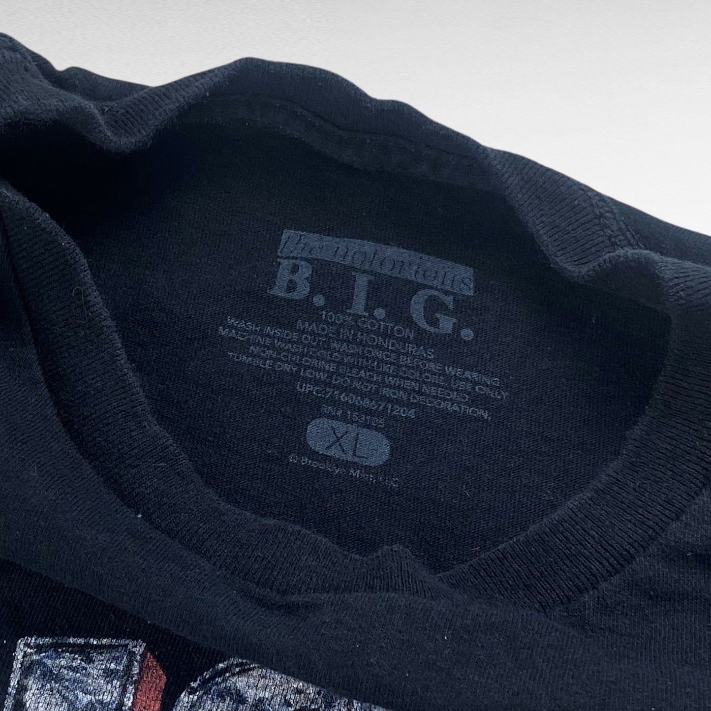 B.I.G T-Shirt Black Size XL