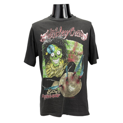MÖTLEY CRÜE 80s 90s Dr. Feelgood Tour BROCKUM T-Shirt Size L