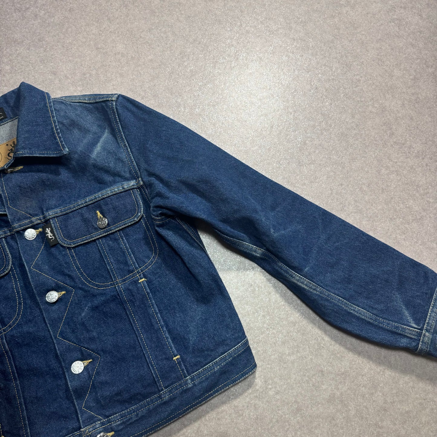 agnes b. 90s Blue Long Sleeve Shirt Size XS